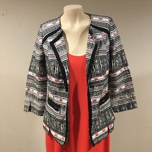 Laundry by Shelli Segal Jacket Multicolore size 8